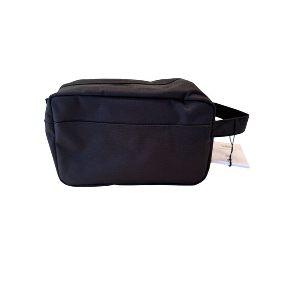 Herschel Chapter Travel Bag 5L Black Zip NWT Black  Zipper Handle Expandable - Picture 7 of 8